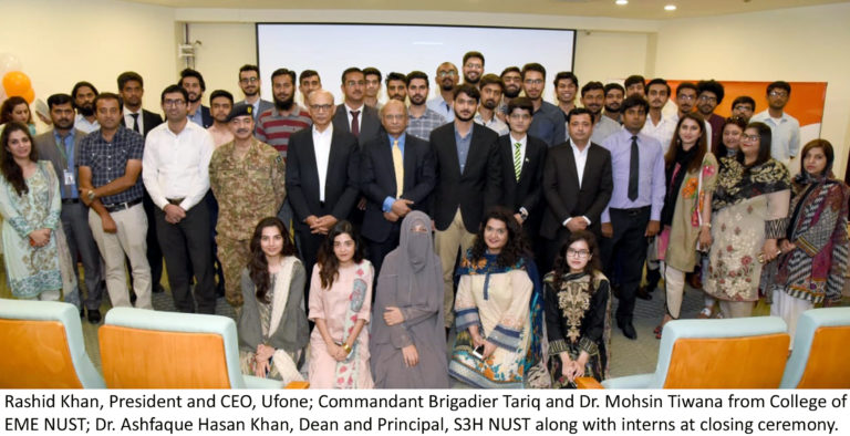 40 interns conclude their Summer Internship Program with Ufone