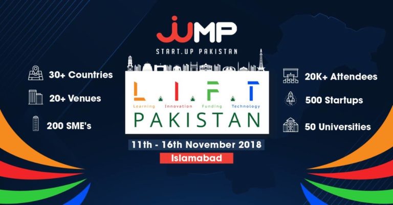 Jump Startup Pakistan to host LIFT Pakistan Conference in Islamabad