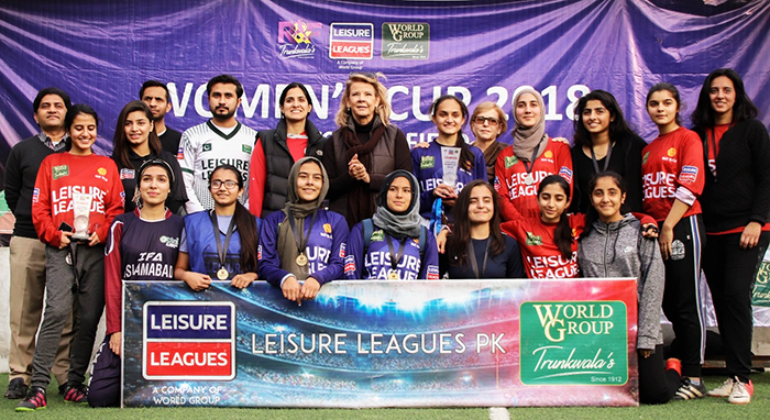 Smurfs FC crowned champions of Leisure Leagues Women’s Cup