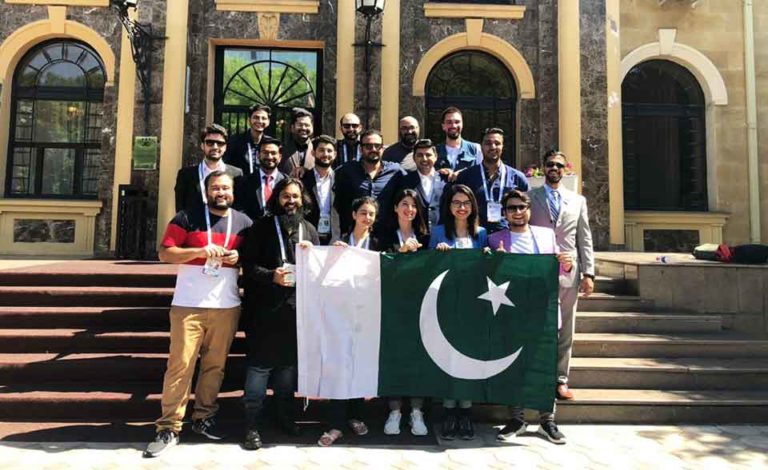 Pakistan represented by Youth at SCO & BRICS Student Spring Festival, Stavropol Russia