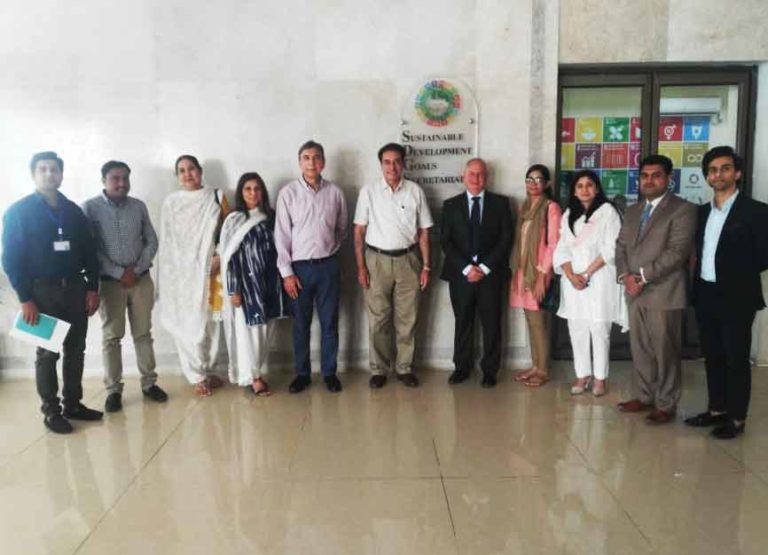 Convener SDGs Task Force Riaz Fatyana told about research work on suicide prevention in Pakistan