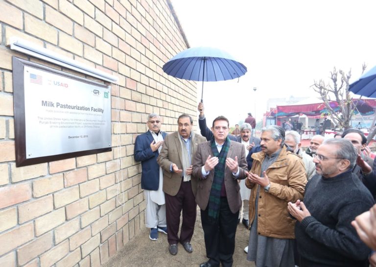 Celebrateing The Inauguration Of First Milk Pasteurizing Unit In Potohar Region At Gr Farms Chakwal