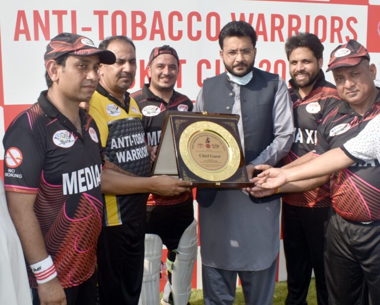 Save our children – Increase Tobacco Tax: Anti tobacco activists raise awareness through sports