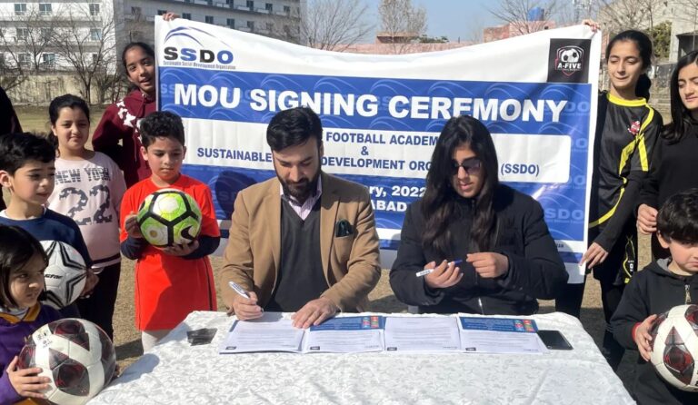 A-Five football academy and SSDO to promote sports among underprivileged youth