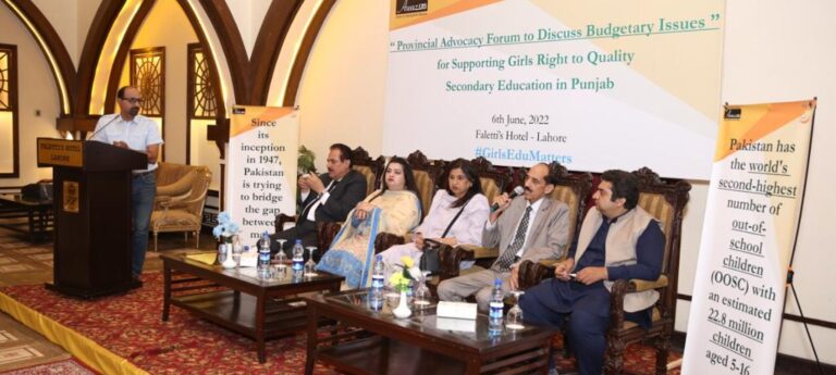 Stakeholders stress more budget for girls’ quality education in Punjab