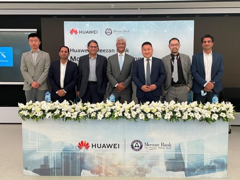 Meezan Bank signs MoU with Huawei on Cloud Transformation