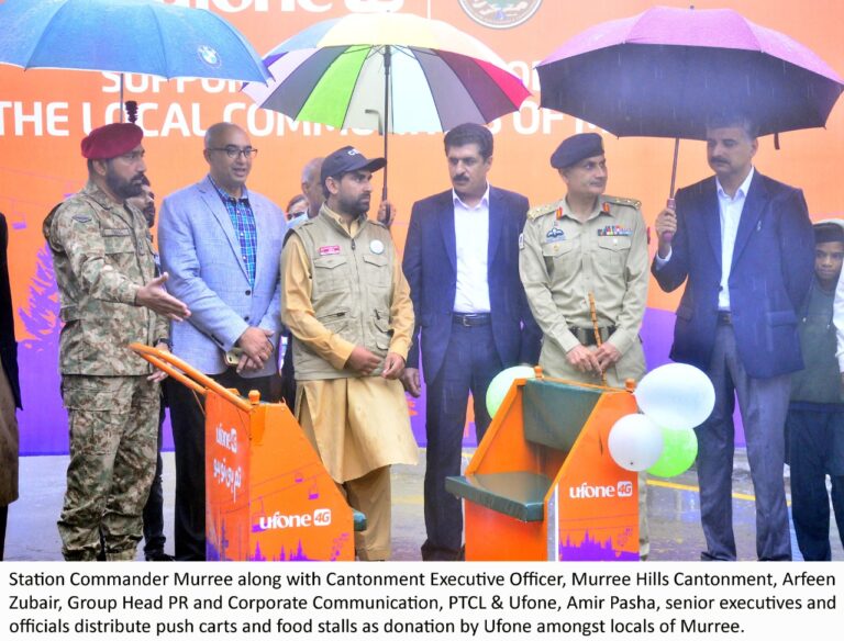 Ufone 4G supports livelihoods of local community in Murree