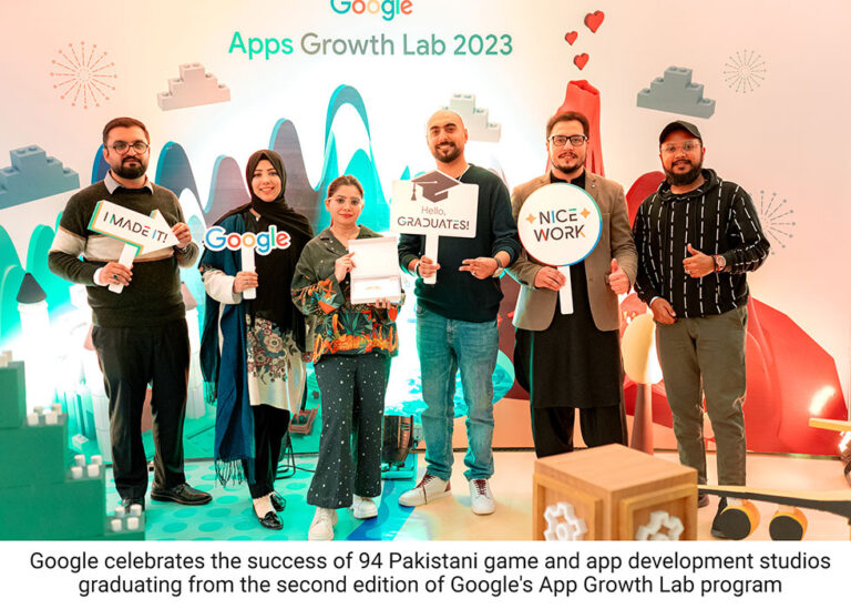 Empowering Youth: Google Celebrates Graduation of 254 Pakistani Studios from App Growth Lab, Fuelling App and Gaming Boom