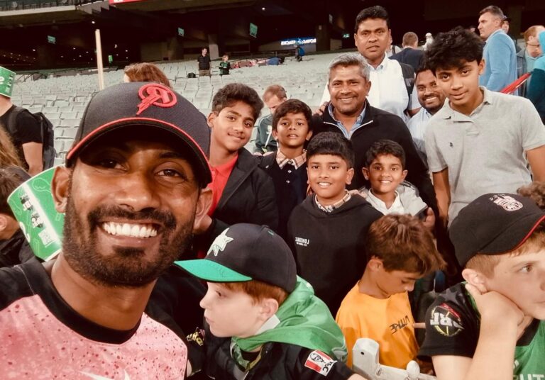 Sri Lankan club cricketer shines bright in Australian cricket