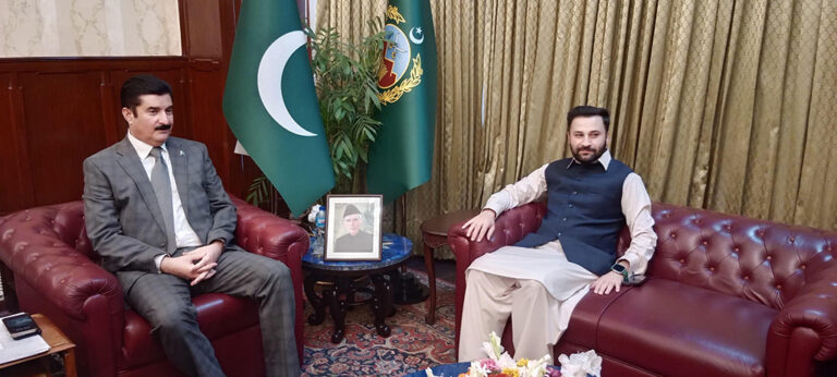 Governor Khyber Pakhtunkhwa and Global Youth Advocate Discuss Empowerment and Climate Action