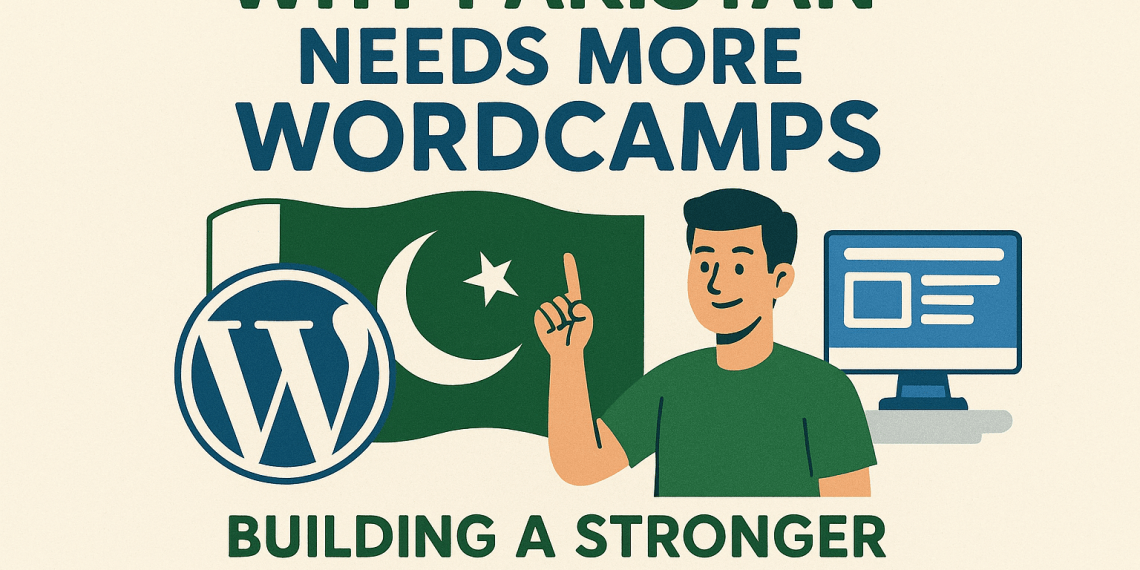 Why Pakistan Needs More WordCamps: Building a Stronger WordPress Ecosystem